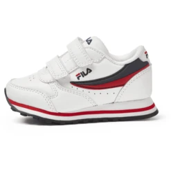Fila Orbit Klittenbandschoenen White / Jurk Blauw -Kleintje Luxe fila orbit klittenbandschoenen white jurk blauw a325949 4