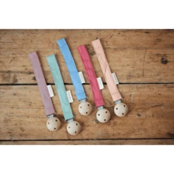 Filibabba Dummy Ketting Met Klittenband Sand -Kleintje Luxe filibabba dummy ketting met klittenband sand a343656 4