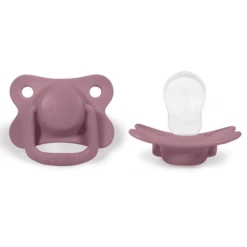 Filibabba Fopspeen +6 Maanden Dusty Rose, 2 Stuks