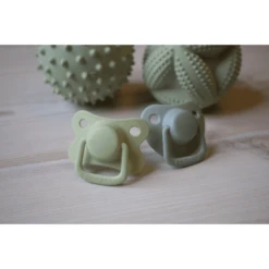 Filibabba Fopspeen +6 Maanden Pistachio , 2 Stuks -Kleintje Luxe filibabba fopspeen 6 maanden pistachio 2 stuks a343444 4