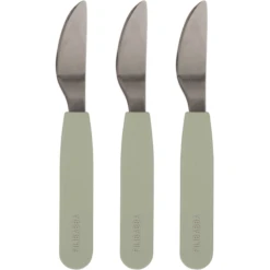 Filibabba Siliconen Mes 3-Pack - Groen