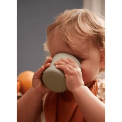 Filibabba Siliconen Mok 2-pack - Groen -Kleintje Luxe filibabba siliconen mok 2 pack groen a399512 3