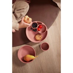 Filibabba Siliconen Mok 2-pack - Roos -Kleintje Luxe filibabba siliconen mok 2 pack roos a399509 4