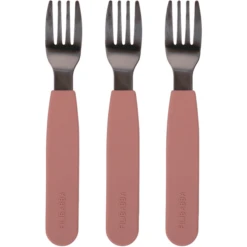 Filibabba Siliconen Vorken 3-Pack - Rose