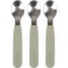 Filibabba Siliconenlepel 3-pack - Groen