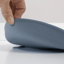 Filibabba Siliconenplaatje 2-pack , Powder Blauw -Kleintje Luxe filibabba siliconenplaatje 2 pack powder blauw a344391 1