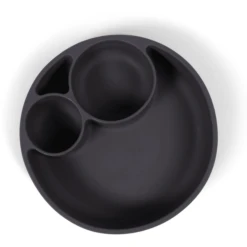 Filibabba Verdeeld Silicone Bord - Stone Grijs -Kleintje Luxe filibabba verdeeld silicone bord stone grijs a399716 1