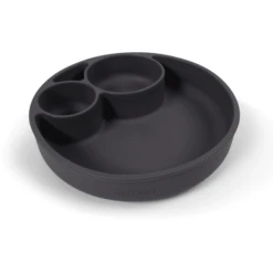 Filibabba Verdeeld Silicone Bord - Stone Grijs -Kleintje Luxe filibabba verdeeld silicone bord stone grijs a399716 4