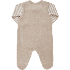 FIXONI Body Longsleeve 2-delig Sand -Kleintje Luxe fixoni body longsleeve 2 delig sand a312368 3