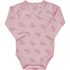 FIXONI Body Met Lange Mouwen Dusty Rose