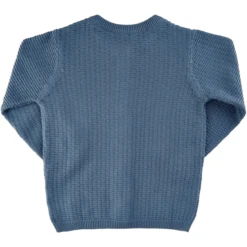FIXONI Gebreid Vest China Blauw -Kleintje Luxe fixoni gebreid vest china blauw a312477 3