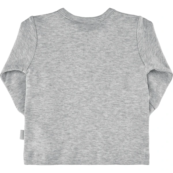 FIXONI Lang Mouw Overhemd Grijs Melnage 4 FIXONI Lang Mouw Overhemd Grijs Melnage - Afbeelding 4