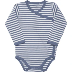 FIXONI Lange Mouw Body China Blauw Gestreept -Kleintje Luxe fixoni lange mouw body china blauw gestreept a312424 2