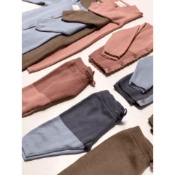 Fixoni Overall Bamboo Knit Peach Beige -Kleintje Luxe fixoni overall bamboo knit peach beige a376775 2