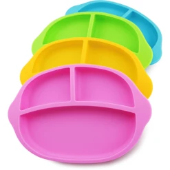 Haakaa® Baby Bordje, Grijs -Kleintje Luxe haakaa baby bordje grijs a375699 3