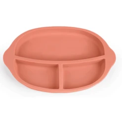 Haakaa® Baby Bordje, Roest Rood