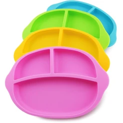 Haakaa® Baby Bordje, Roest Rood -Kleintje Luxe haakaa baby bordje roest rood a375694 3