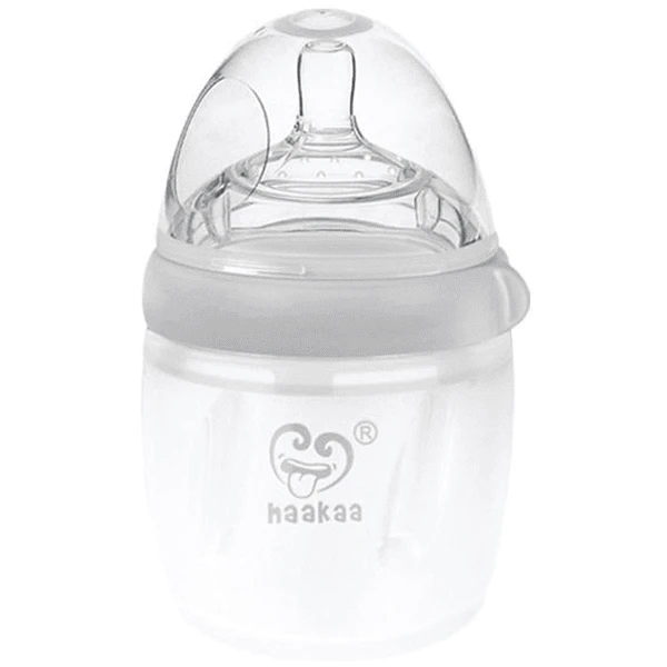 Haakaa® Babyfles, Generatie 3 160 Ml Grijs 1 Haakaa® Babyfles, Generatie 3 160 Ml Grijs