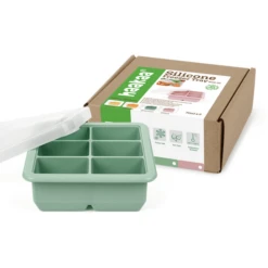 Haakaa® Diepvriesvorm, Voor Moedermelk Of Babyvoeding 6 Compartimenten Groen -Kleintje Luxe haakaa diepvriesvorm voor moedermelk of babyvoeding 6 compartimenten groen a345412 2