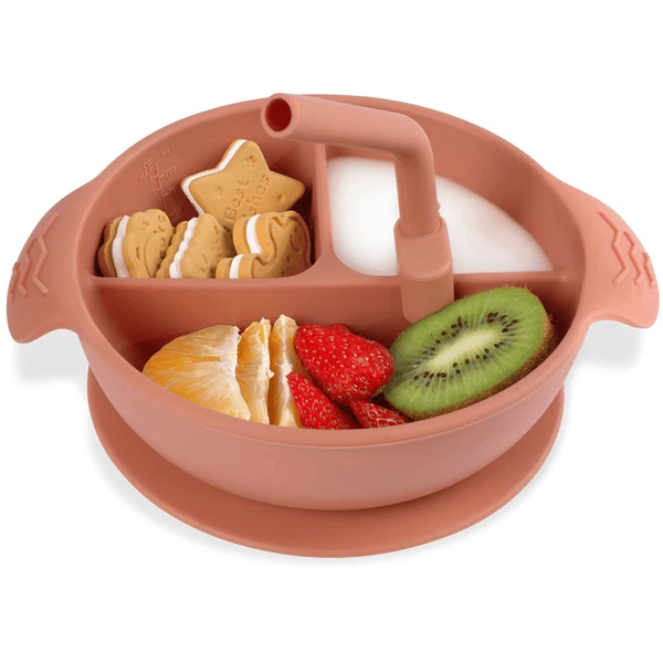 Haakaa® Diner Bord, Blush 5 Haakaa® Diner Bord, Blush - Afbeelding 5