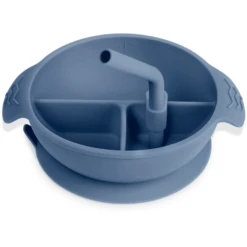 Haakaa® Dinerbord, Lichtblauw -Kleintje Luxe haakaa dinerbord lichtblauw a343861 3