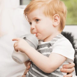 Kleintje Luxe -Kleintje Luxe haakaa drinkfles hulpstuk met rietje set peach a345303 1