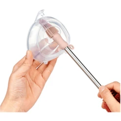 Haakaa® Reinigingsborstel, Set Grijs -Kleintje Luxe haakaa reinigingsborstel set grijs a345446 4