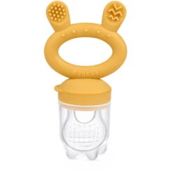 Haakaa® Vruchtenspeen, Incl. Diepvriesdeksel Set Geel