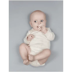 HEVEA Fopspeen - Natuurlijk Rubber / Powder Roze / Rond / Bloem (0-3 Mon.) -Kleintje Luxe hevea fopspeen natuurlijk rubber powder roze rond bloem 0 3 mon a295162 1