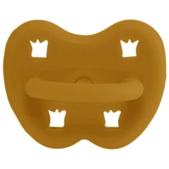 HEVEA Fopspeen - Natuurrubber / Kurkuma / Orthodontie / Kroon (vanaf 3 Maanden) -Kleintje Luxe hevea fopspeen natuurrubber kurkuma orthodontie kroon vanaf 3 maanden a295147 1