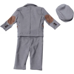 HOBEA-Duitsland Dooppak Paul 5-delig Grijs -Kleintje Luxe hobea duitsland dooppak paul 5 delig grijs a276573 2