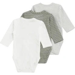 Hust & Claire Lange Mouwen Body Base Boerenkool Green 3 Pack 7 Hust & Claire Lange Mouwen Body Base Boerenkool Green 3 Pack -Kleintje Luxe hust amp claire lange mouwen body base boerenkool green 3 pack a341510 3