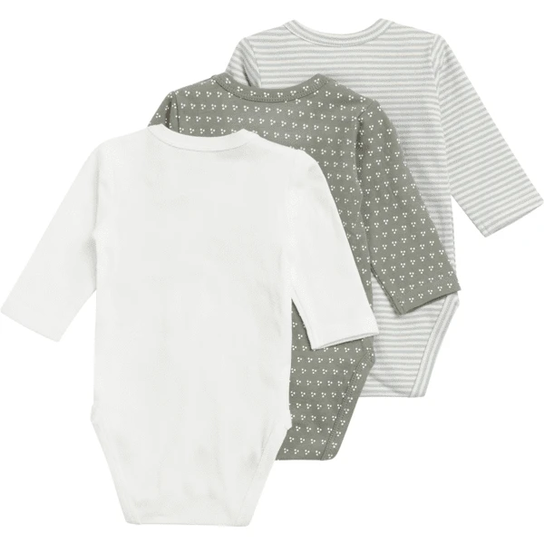 Hust & Claire Lange Mouwen Body Base Boerenkool Green 3 Pack 4 Hust & Claire Lange Mouwen Body Base Boerenkool Green 3 Pack - Afbeelding 4