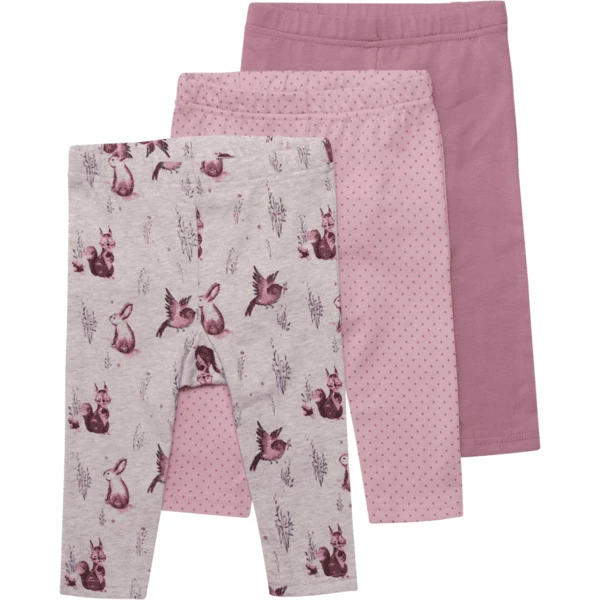 Hust & Claire Legging 3-pack Liva Dusty Rose 3 Hust & Claire Legging 3-pack Liva Dusty Rose - Afbeelding 3