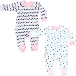 Hut Pyjama 2-pack Roze