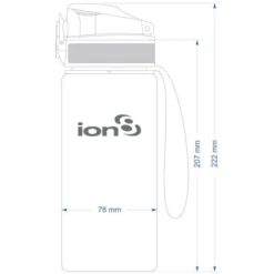 Ion 8 Drinkfles Lekvrij 750 Ml Roze -Kleintje Luxe ion 8 drinkfles lekvrij 750 ml roze a283231 3