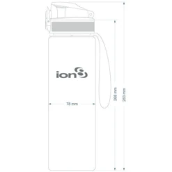 Ion 8 Lekvrije Kinderdrinkfles 1l Donkerblauw -Kleintje Luxe ion 8 lekvrije kinderdrinkfles 1l donkerblauw a283259 3