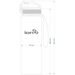 Ion 8 Lekvrije Kinderdrinkfles 1l Turquoise -Kleintje Luxe ion 8 lekvrije kinderdrinkfles 1l turquoise a283250 3