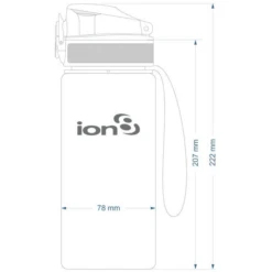 Ion 8 Lekvrije Kinderdrinkfles 750 Ml Rood -Kleintje Luxe ion 8 lekvrije kinderdrinkfles 750 ml rood a283234 2