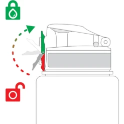 Ion 8 Lekvrije Kinderdrinkfles 750 Ml Rood -Kleintje Luxe ion 8 lekvrije kinderdrinkfles 750 ml rood a283234 4