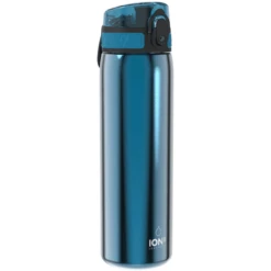 Ion8 , Lekvrije Drinkfles, Roestvrij Staal, Blauw, 600 Ml