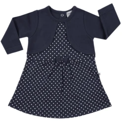 Jacky Jurk Donkerblauw Gedessineerd