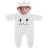 JACKY Knuffel Jumpsuit Met Capuchon SWEET HOME Gebroken Wit