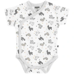 JACKY Lama Wrap Lichaam Korte Mouw Patroon