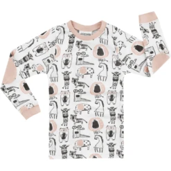 JACKY Ondershirt Met Lange Mouwen GIRLS Allover Bedrukt -Kleintje Luxe jacky ondershirt met lange mouwen girls allover bedrukt a296472 1