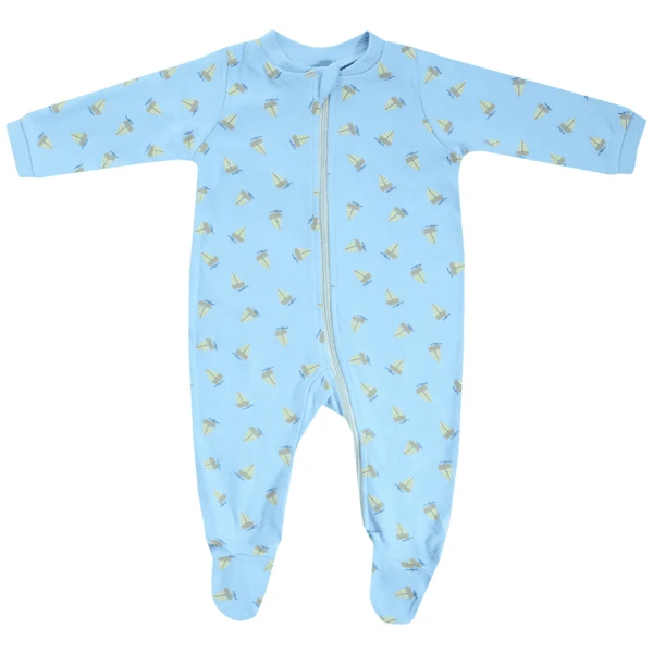 JACKY Pyjama BEACH FRIENDS Turkoois Gedessineerd 2 JACKY Pyjama BEACH FRIENDS Turkoois Gedessineerd - Afbeelding 2