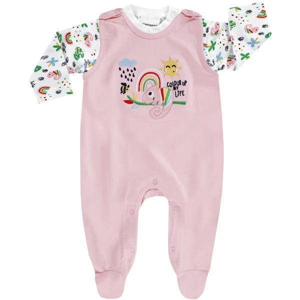 JACKY Romperset COLOUR UP YOUR LIFE Allover Bedrukt/roze 2 JACKY Romperset COLOUR UP YOUR LIFE Allover Bedrukt/roze - Afbeelding 2