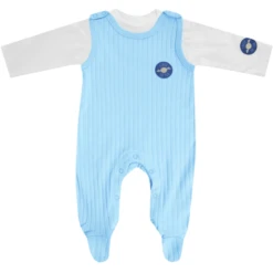 JACKY Rompertje BEACH FRIENS Wit/turquoise -Kleintje Luxe jacky rompertje beach friens wit turquoise a410220 1