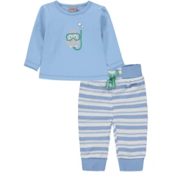 KANZ Babyset 2-delig Placideblauw -Kleintje Luxe kanz babyset 2 delig placideblauw a289408 3