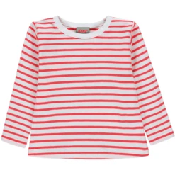 KANZ Girls Shirt Met Lange Mouwen, Y/d Streepjesmulti-ed Color